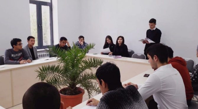 English and Psychology for students of the ISMA branch in Uzbekistan