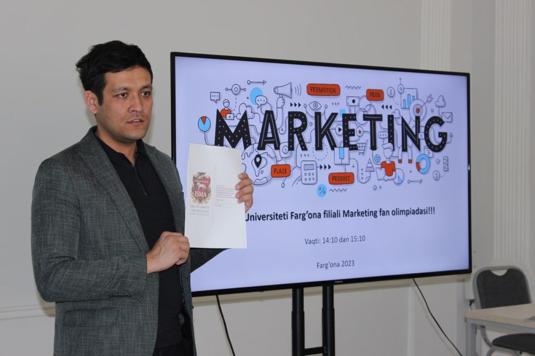 Marketing Olympiad at ISMA Fergana